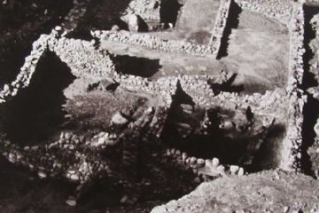 i muri affiorano dalla profondità di 3,70m